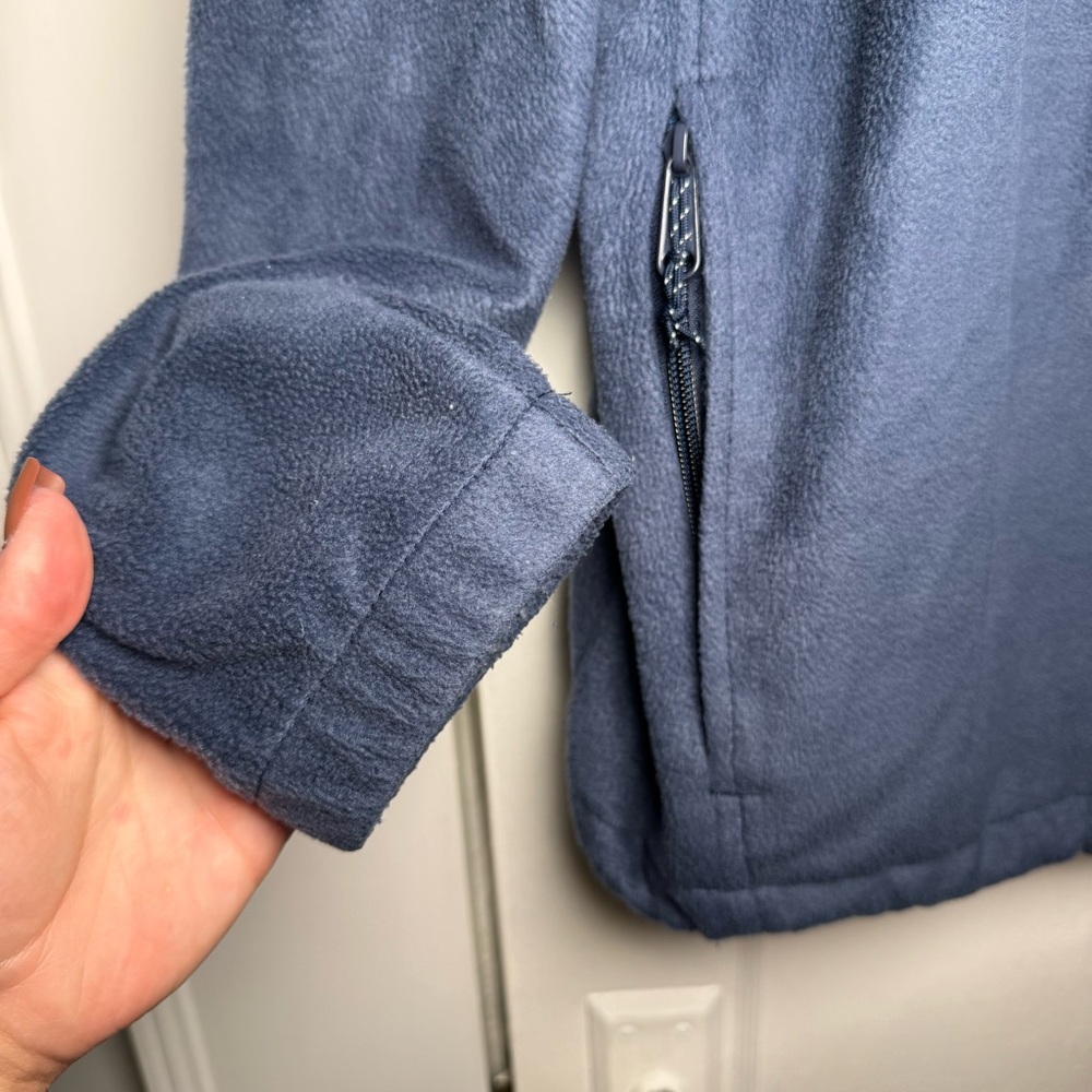 Columbia Steens Mountain Full-Zip Fleece Jacket In Collegiate Navy XL - Picture 8 of 16